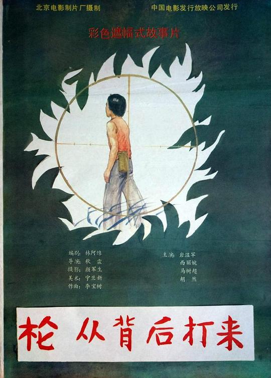 枪，从背后打来 封面