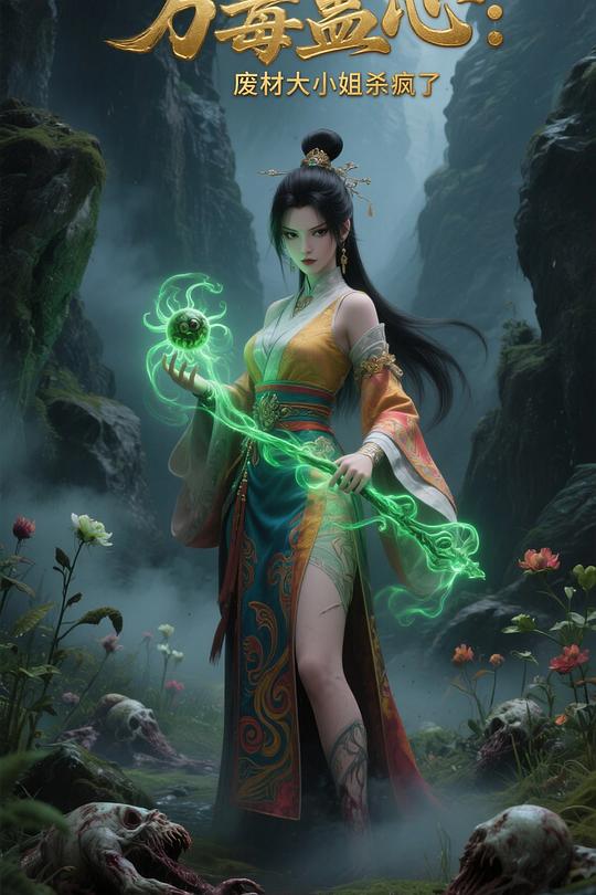 万毒蛊心：废材大小姐杀疯了 封面