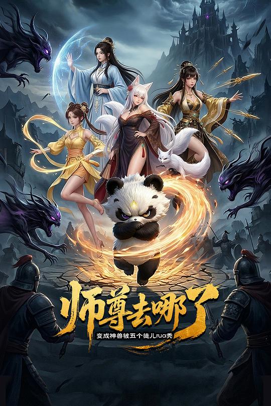 师尊去哪了：变成神兽被五个徒儿rua秃 海报
